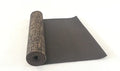 Jute Yoga Mat with PVC for Fitness and Studio Use